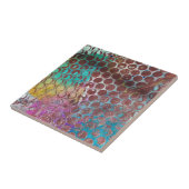 Abstract Tegeltje (Zijkant)