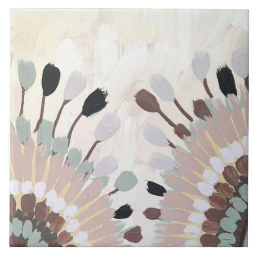 Abstract Tegeltje (Voorkant)