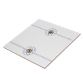 Abstract Tegeltje (Zijkant)