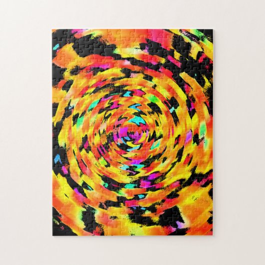 Abstract tekenen legpuzzel (Verticaal)