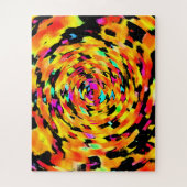 Abstract tekenen legpuzzel (Verticaal)