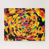 Abstract tekenen legpuzzel (Horizontaal)