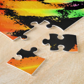 Abstract tekenen legpuzzel (Zijkant)