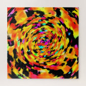 Abstract tekenen legpuzzel (Horizontaal)