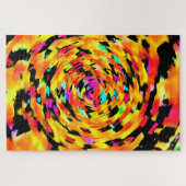 Abstract tekenen legpuzzel (Horizontaal)