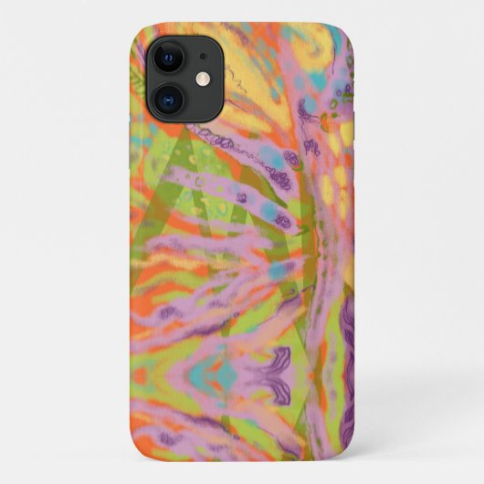 Abstract telefoongeval van expressie Case-Mate iPhone case (Achterkant)