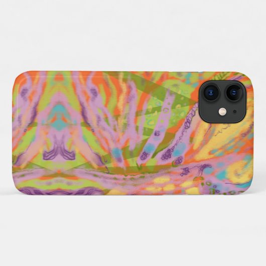 Abstract telefoongeval van expressie Case-Mate iPhone case (Achterkant (horizontaal))