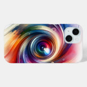 abstract telefoonhoesje, Case-Mate iPhone case (Achterkant (horizontaal))