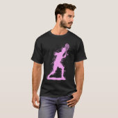 Abstract tennisontwerp t-shirt (Voorkant volledig)
