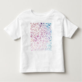 Abstract Terrazzo Mosaic Pink & Blue Pattern Kinder Shirts