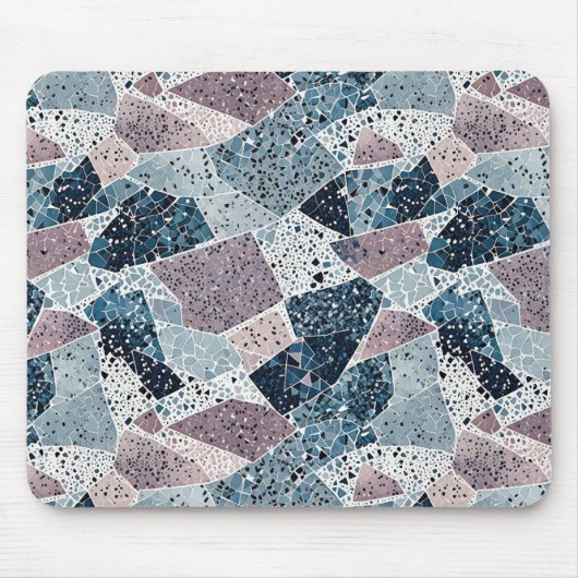 Abstract Terrazzo-ontwerp Muismat (Voorkant)