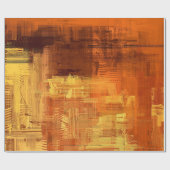 Abstract texture. 2d illustration. Expressive hand Cadeaupapier (Vlak)