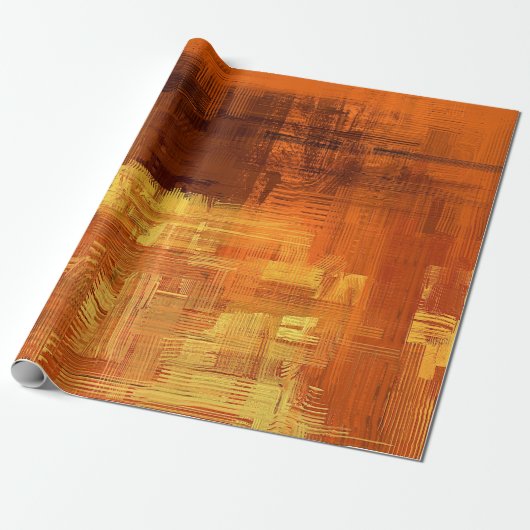 Abstract texture. 2d illustration. Expressive hand Cadeaupapier (Uitgerold)