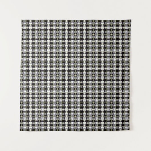 abstract texture, colorful checkered pattern, simp wandkleed (Voorkant)