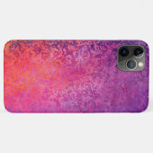 Abstract textuurontwerp in roze en paars Case-Mate iPhone case (Achterkant (horizontaal))