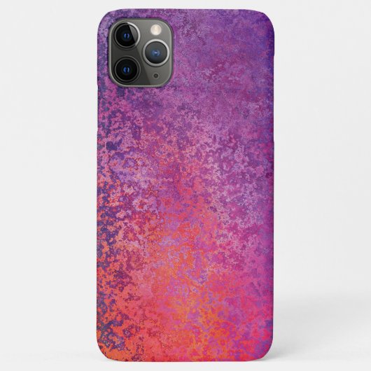 Abstract textuurontwerp in roze en paars Case-Mate iPhone case (Achterkant)