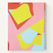 Abstract “The Eyes Have It” Spiraalschriftboek Notitieboek (Achterkant)