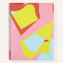 Abstract “The Eyes Have It” Spiraalschriftboek Notitieboek