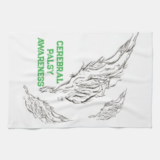 abstract theedoek (Horizontaal)