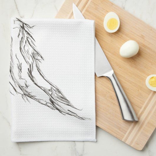 abstract theedoek (Quarter Fold)