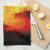 Abstract Theedoek (Quarter Fold)