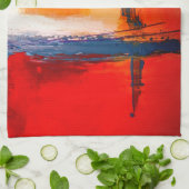 Abstract Theedoek (Gevouwen)