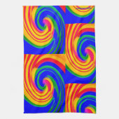 Abstract Theedoek (Verticaal)