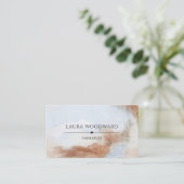 Abstract Therapeut Visitekaartje (Staand voorkant)