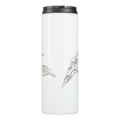 abstract thermosbeker (Achterkant)