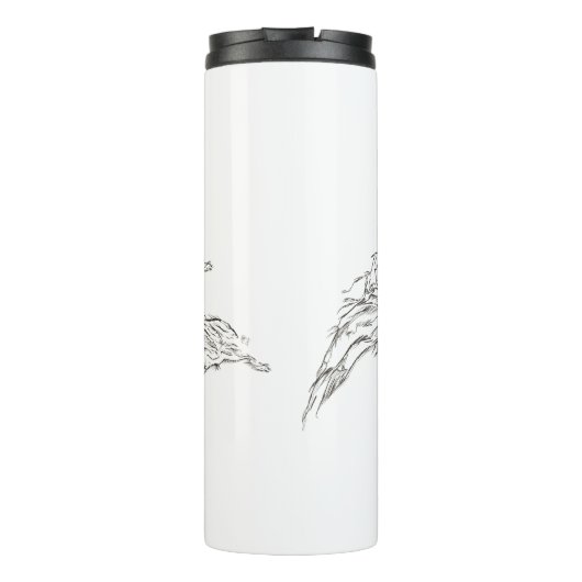 abstract thermosbeker (Achterkant)