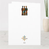 Abstract Three Wise Men Kaart (Achterkant)