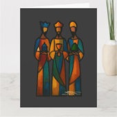 Abstract Three Wise Men Kaart (Voorkant)