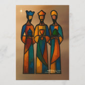 Abstract Three Wise Men Kaart (Voorkant)