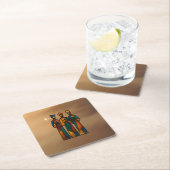 Abstract Three Wise Men Kartonnen Onderzetters (Insitu)