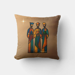 Abstract Three Wise Men Kussen