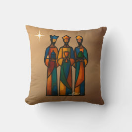 Abstract Three Wise Men Kussen