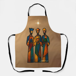 Abstract Three Wise Men Schort