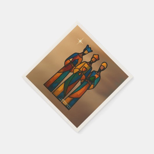 Abstract Three Wise Men Servet (Hoek)