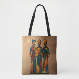 Abstract Three Wise Men Tote Bag