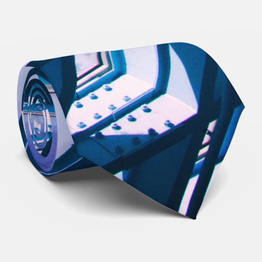 abstract tie stropdas (Opgerold)