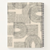 Abstract tijdelijk notitieboek (Achterkant)