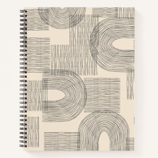 Abstract tijdelijk notitieboek (Voorkant)