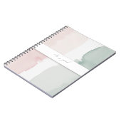 abstract tijdschrift notitieboek (Linkerzijde)