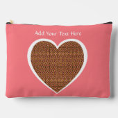 Abstract Tile Pattern Cosmetic Bag Etui (Voorkant)