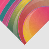 abstract tissuepapier met cirkelwerveling (Detail)