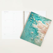 Abstract Topografisch Oceaan Kunst Planner (Display)