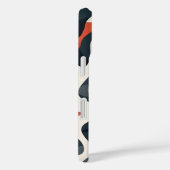 Abstract Topographic Map Design Phone Case (Achterkant / Rechts)