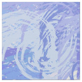 Abstract Tossed Turquoise en Paars Stof (Close Up)