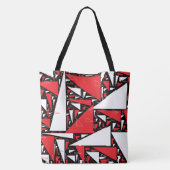 Abstract Tote Bag (Achterkant)