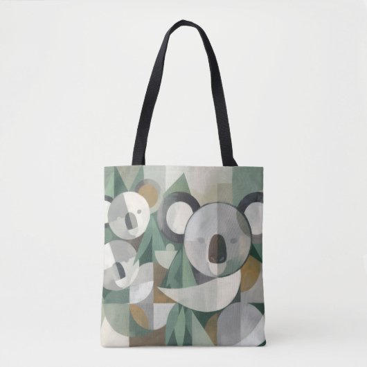 Abstract Tote Bag (Voorkant)